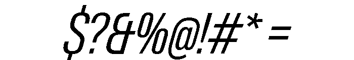 Neue Gstaad Variable Condensed Light Italic Font OTHER CHARS
