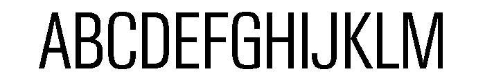 Neue Gstaad Variable Condensed Light Font UPPERCASE