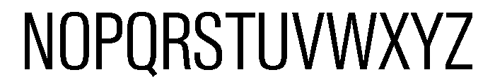 Neue Gstaad Variable Condensed Light Font UPPERCASE