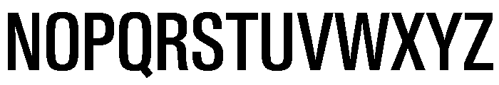 Neue Gstaad Variable Condensed Medium Font UPPERCASE