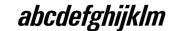Neue Gstaad Variable Condensed Semibold Italic FONT