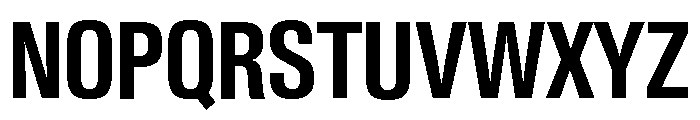 Neue Gstaad Variable Condensed Semibold Font UPPERCASE