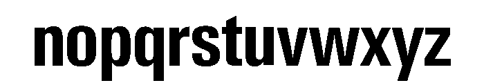 Neue Gstaad Variable Condensed Semibold Font LOWERCASE