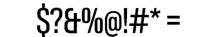Neue Gstaad Variable Condensed Font OTHER CHARS