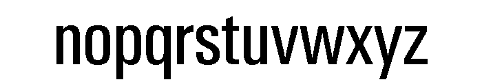 Neue Gstaad Variable Condensed Font LOWERCASE