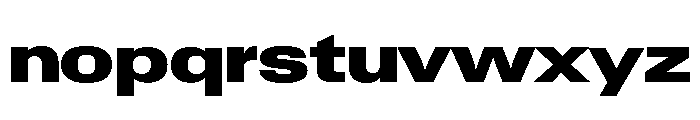 Neue Gstaad Variable Expanded Black Font LOWERCASE