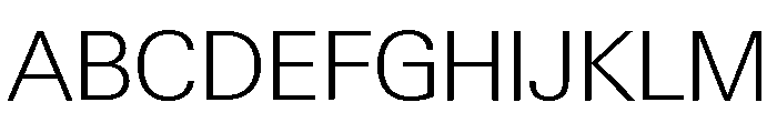 Neue Gstaad Variable Extralight Font UPPERCASE