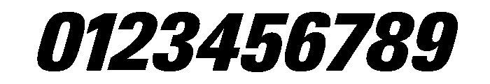 Neue Gstaad Variable Narrow Black Italic Font OTHER CHARS