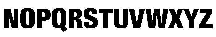 Neue Gstaad Variable Narrow Black Font UPPERCASE