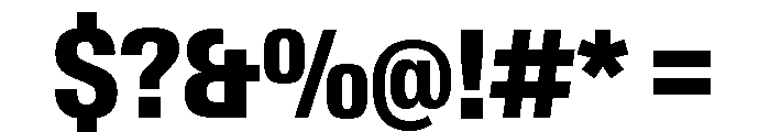 Neue Gstaad Variable Narrow Extrabold Font OTHER CHARS