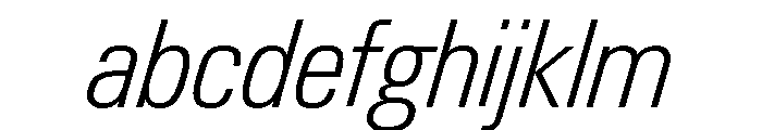 Neue Gstaad Variable Narrow Extralight Italic FONT