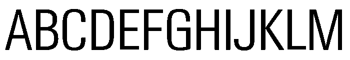Neue Gstaad Variable Narrow Light Font UPPERCASE