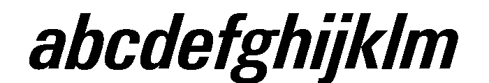 Neue Gstaad Variable Narrow Semibold Italic FONT