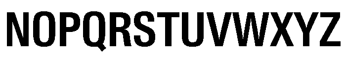 Neue Gstaad Variable Narrow Semibold Font UPPERCASE