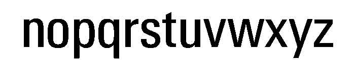 Neue Gstaad Variable Narrow Font LOWERCASE