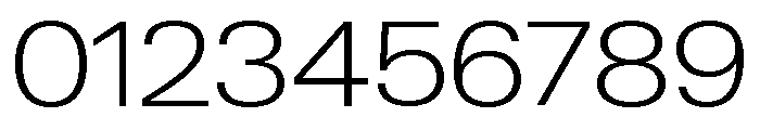 Neue Gstaad Variable Wide Extralight Font OTHER CHARS