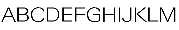 Neue Gstaad Variable Wide Extralight Font UPPERCASE