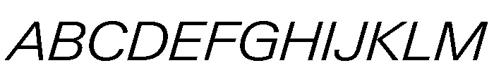 Neue Gstaad Variable Wide Light Italic Font UPPERCASE