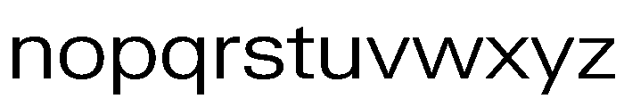 Neue Gstaad Variable Wide Light Font LOWERCASE