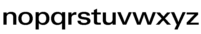 Neue Gstaad Variable Wide Medium Font LOWERCASE