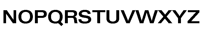 Neue Gstaad Variable Wide Semibold Font UPPERCASE