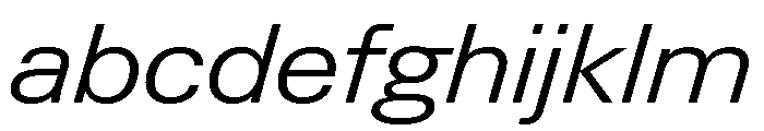 Neue Gstaad Wide Variable Wide Light Italic FONT