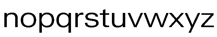 Neue Gstaad Wide Variable Wide Light Font LOWERCASE