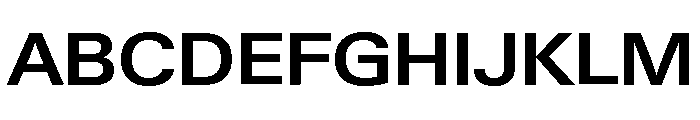 Neue Gstaad Wide Variable Wide Semibold Font UPPERCASE