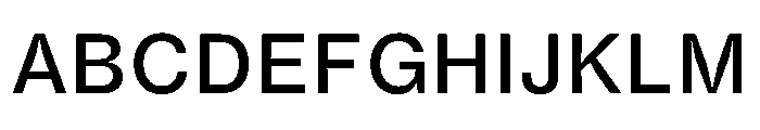 Neue Haas Grotesk Agate Regular 2 Font UPPERCASE