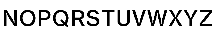 Neue Haas Grotesk Agate Regular 2 Font UPPERCASE
