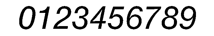 Neue Haas Grotesk Agate Regular Italic Font OTHER CHARS