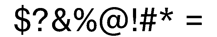 Neue Haas Grotesk Agate Regular Font OTHER CHARS