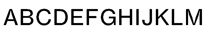 Neue Haas Grotesk Agate Regular Font UPPERCASE