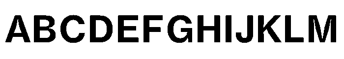 Neue Haas Grotesk Agate Semibold Font UPPERCASE