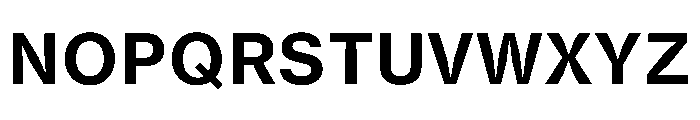 Neue Haas Grotesk Agate Semibold Font UPPERCASE