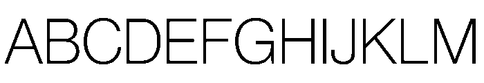 Neue Haas Grotesk Display (Round Dots) 35 Thin Font UPPERCASE