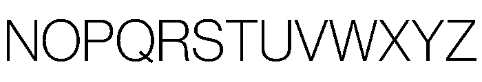 Neue Haas Grotesk Display (Round Dots) 35 Thin Font UPPERCASE