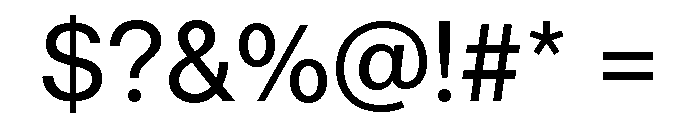 Neue Haas Grotesk Text (Round Dots) 55 Roman Font OTHER CHARS