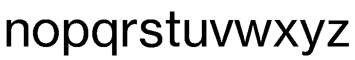 Neue Haas Grotesk Text (Round Dots) 55 Roman Font LOWERCASE