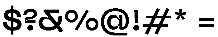 Neue Machina Inktrap Semibold Font OTHER CHARS