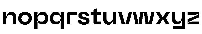 Neue Machina Inktrap Semibold Font LOWERCASE