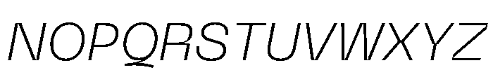 Neue Machina Inktrap Variable Regular 11 Font UPPERCASE
