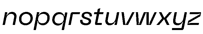 Neue Machina Inktrap Variable Regular 13 Font LOWERCASE