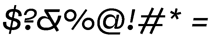 Neue Machina Inktrap Variable Regular 14 Font OTHER CHARS