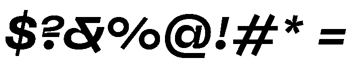 Neue Machina Inktrap Variable Regular 16 Font OTHER CHARS