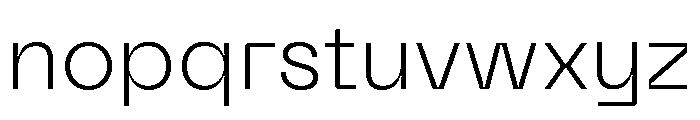 Neue Machina Inktrap Variable Regular 2 Font LOWERCASE