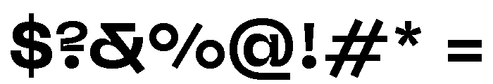 Neue Machina Inktrap Variable Regular 7 Font OTHER CHARS