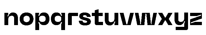 Neue Machina Inktrap Variable Regular 7 Font LOWERCASE