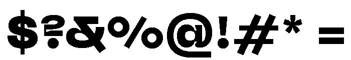 Neue Machina Inktrap Variable Regular 9 Font OTHER CHARS