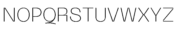 Neue Machina Inktrap Variable Regular Font UPPERCASE